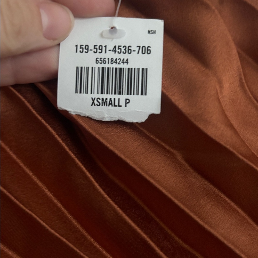 NWT Abercrombie & Fitch Giselle one shoulder Dress - Picture 8 of 8